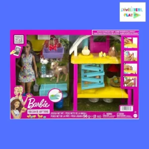 Barbie Muñeca y set de juego en la granja-regalo-para-niña