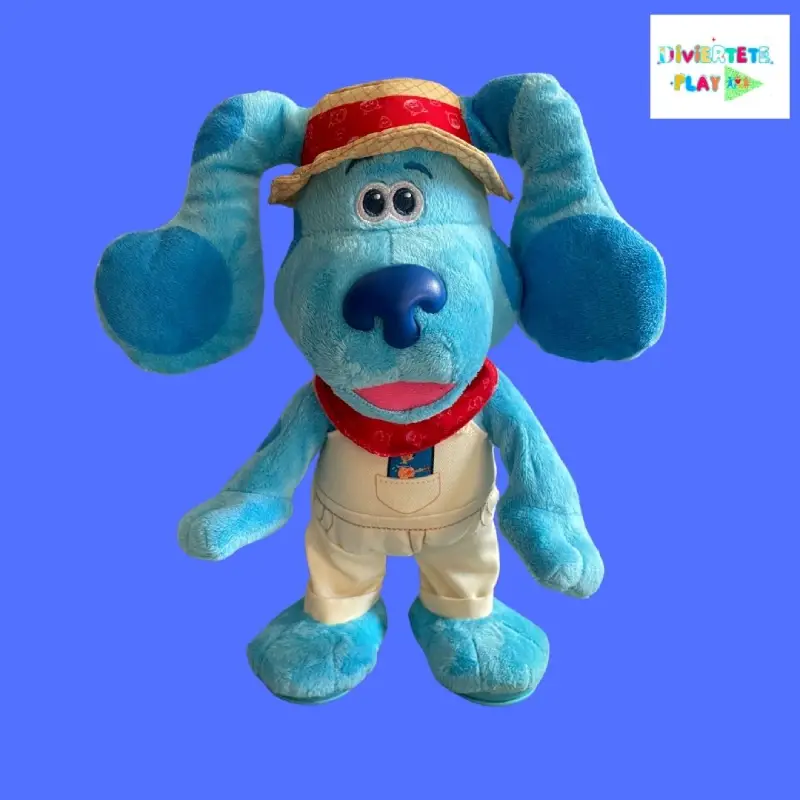 Blue - Juguete interactivo de peluche musical-tipo-peluche-regalo-para-bebe