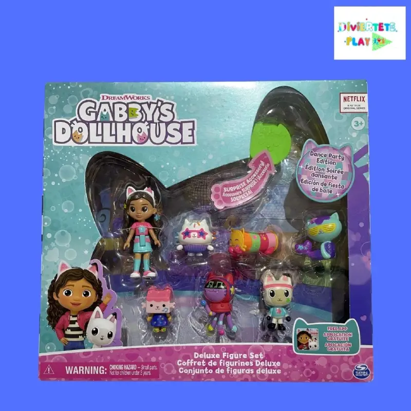 Compare 5 Gabbys Dollhouse Conjunto de figuras delux-muñec-de-moda