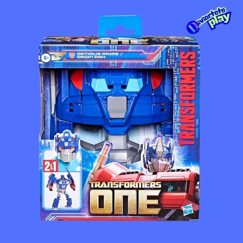 Transformers Máscara Convertible Optimus Prime 2 en 1