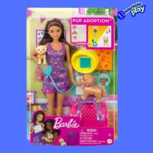 Barbie Pup Adoption Doll & Set de accesorios