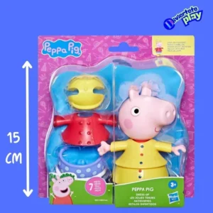 Peppa Pig Figura de vestir con 6 accesorios