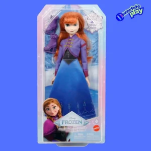 Anna de Frozen Princesa Disney, set patinaje sobre hielo